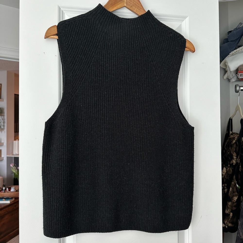 Wilfred Knit Sleeveless Mockneck, Large